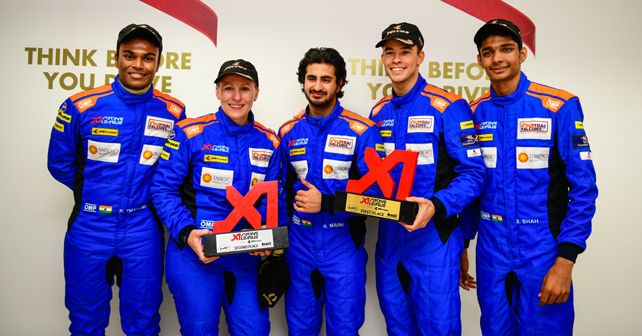 Team Mumbai Falcons After Round 1 Of The X1 Racing League