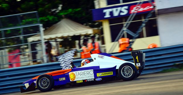 X1RL Round 2 Chennai MMRT Mumbai Falcons win Race 2