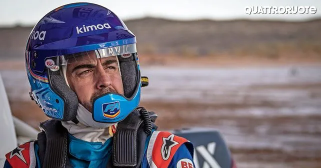 Fernando Alsono At Dakar Rally
