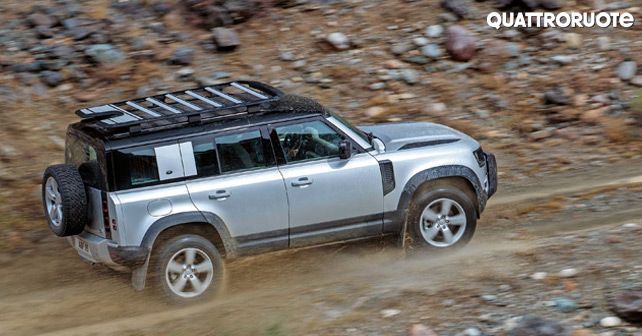 New Land Rover Defender Off Roading