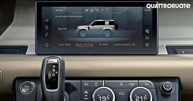 New Land Rover Defender Water Wading Display