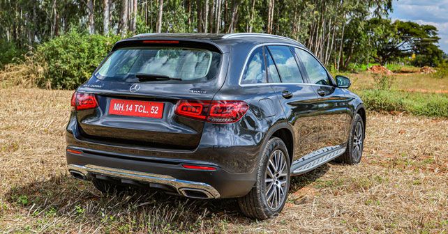 New Mercedes Benz Glc 220d Rear Three Quarter