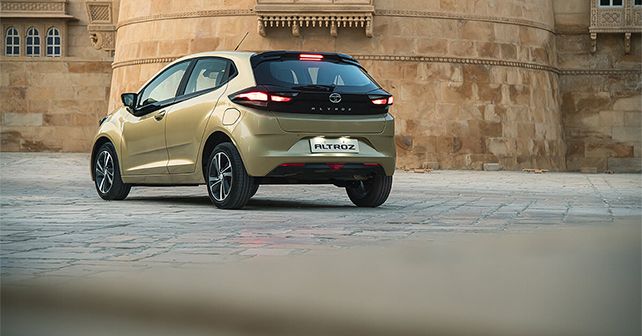 Tata Altroz Rear Three Quarter