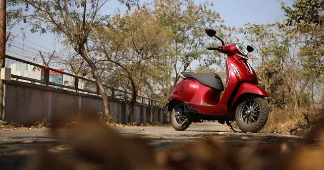 Bajaj Chetak Front