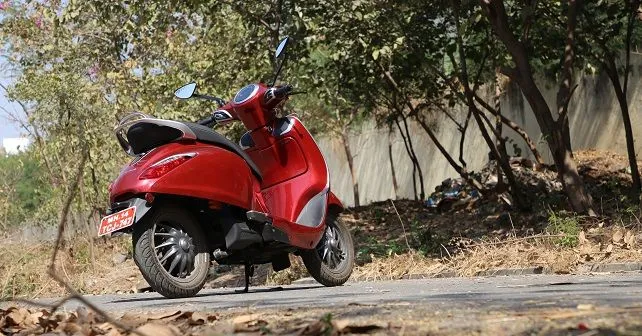 Bajaj Chetak Rear