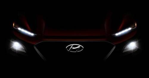 Hyundai Kona SUV Teaser 2