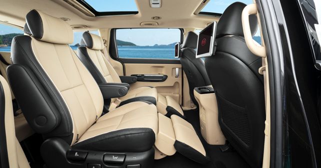 India Spec Kia Carnival VIP Seats
