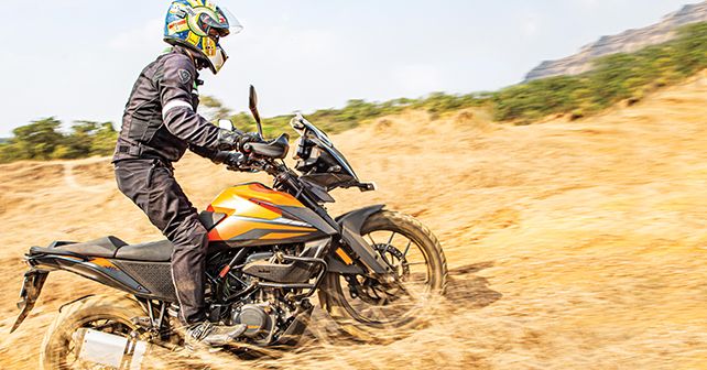 KTM 390 Adventure Off Roading