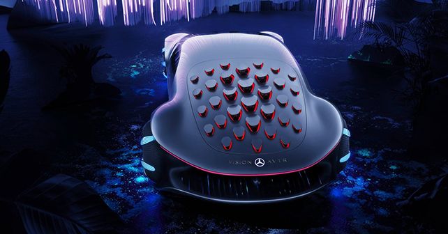 Mercedes Benz Vision Avtr Concept Rear CES 2020
