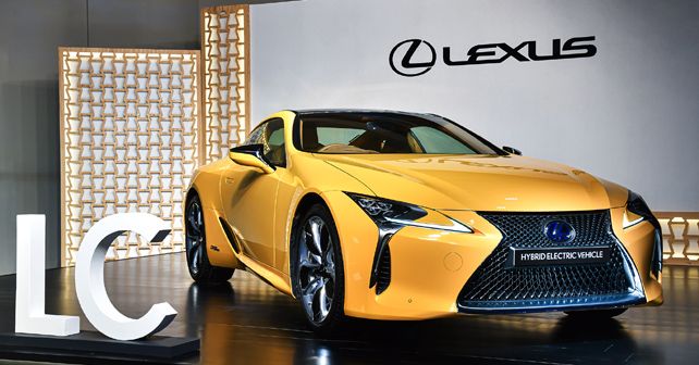 Lexus LC 500h launched at Rs 1