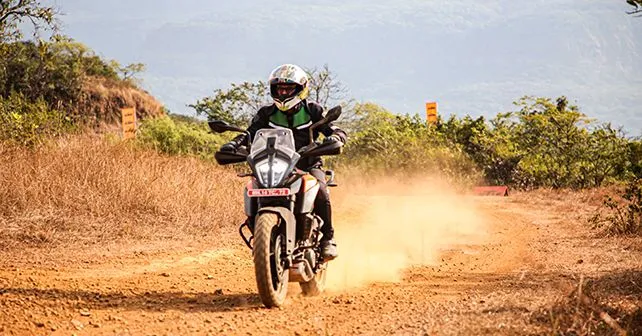 Ktm 390 Adventure In Action Trail Riding