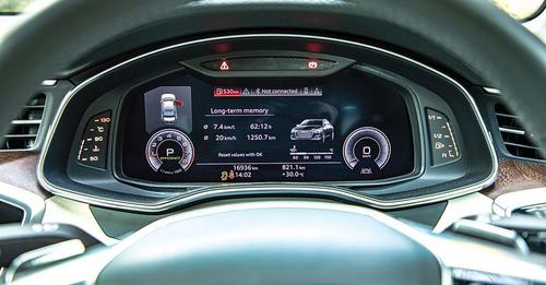 audi a6 image sedan details instrument cluster g