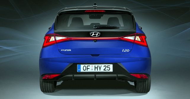2020 Hyundai I20 Rear View static