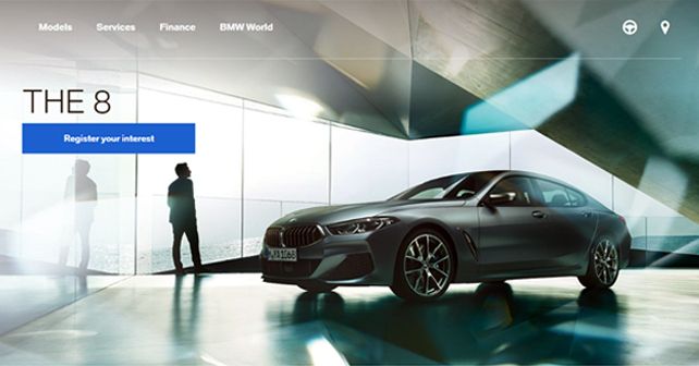 BMW 8 Series Gran Coup Listed On BMW India Website Webpage