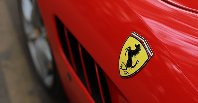 Ferrari GTC4Lusso T Side Fenders Logo