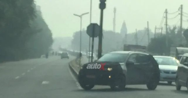 Kia Qyi Compact Suv Spotted Testing