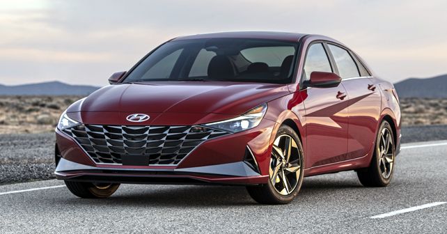 2021 Hyundai Elantra Static Front Quarter