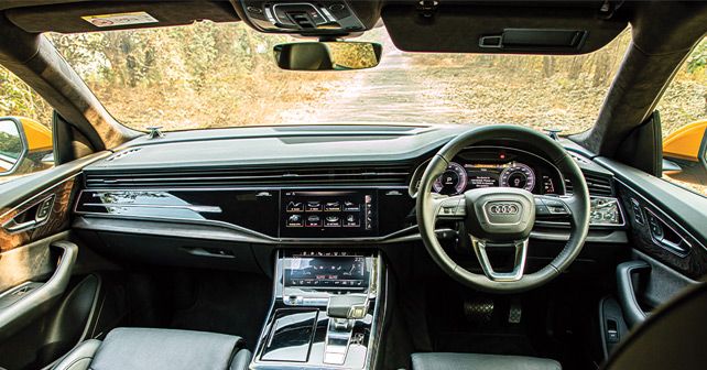 Audi Q8 India Interior Dashboard