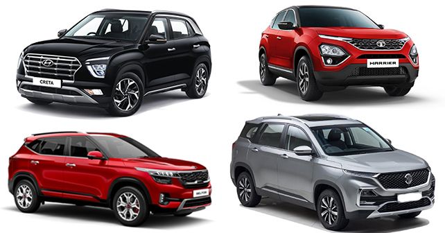 Automatic SUV Spec Comparison 2020 Tata Harrier Vs New Hyundai Creta Vs Kia Seltos Vs MG Hector