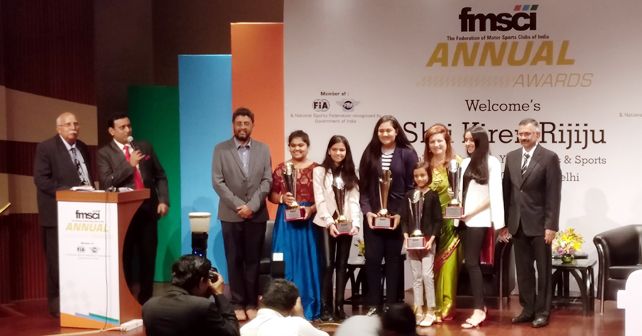Winners of the Outstanding Women in Motorsport 2019 Award