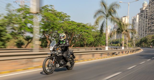 Royalenfield Himalayan Action Front