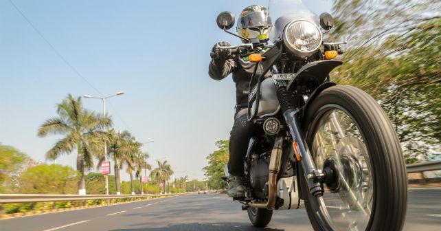 Royalenfield Himalayan Action Front