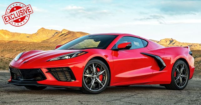 Chevrolet Corvette C8 Stingray Side View