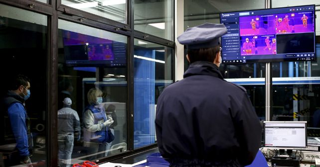 Employee Thermal Screening FCA Sevel Plant In Italy