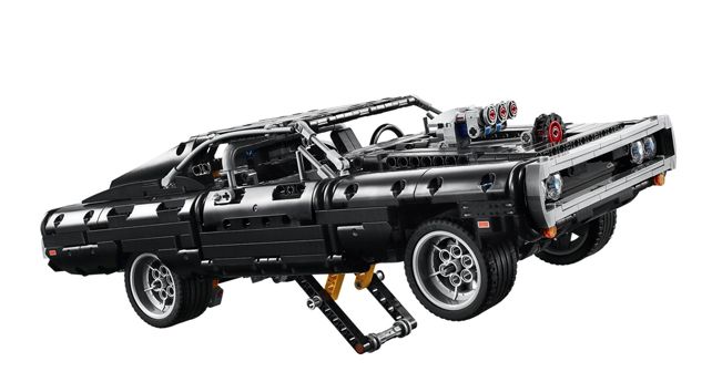 Lego Dodge Charger Wheelie Final