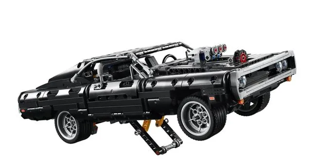 Lego Dodge Charger Wheelie Final