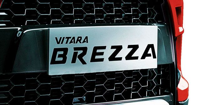 Maruti Suzuki Vitara Brezza Number Plate Housing