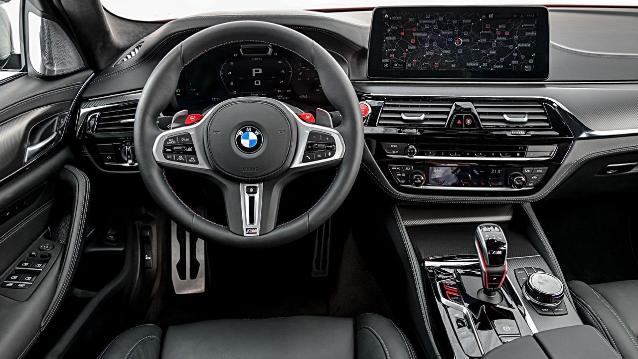 2021 BMW M5 Competition Dashboard