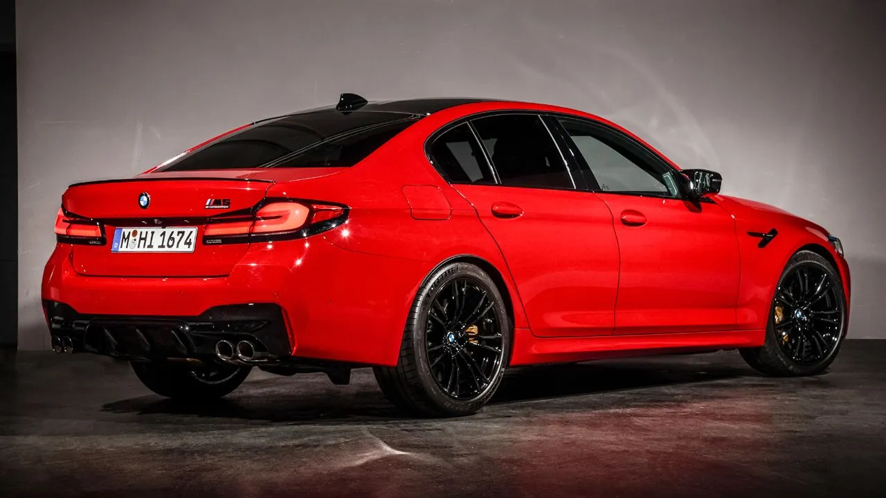 2021 BMW M5 Competition Rear Quarter Static
