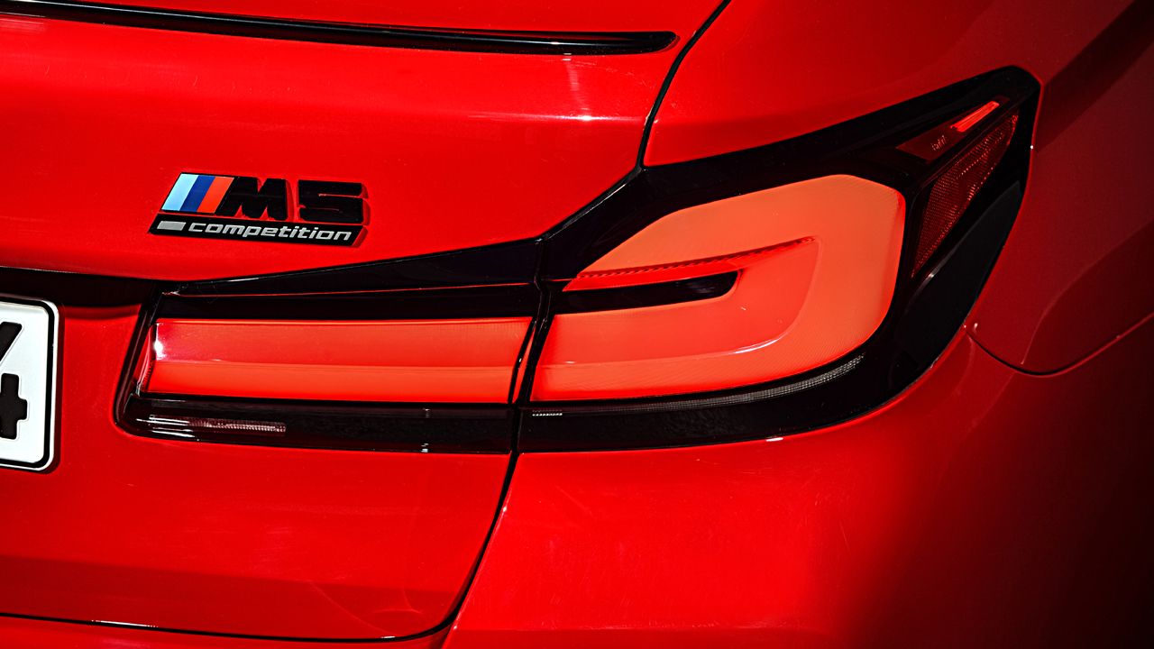 2021 BMW M5 Competition Taillight