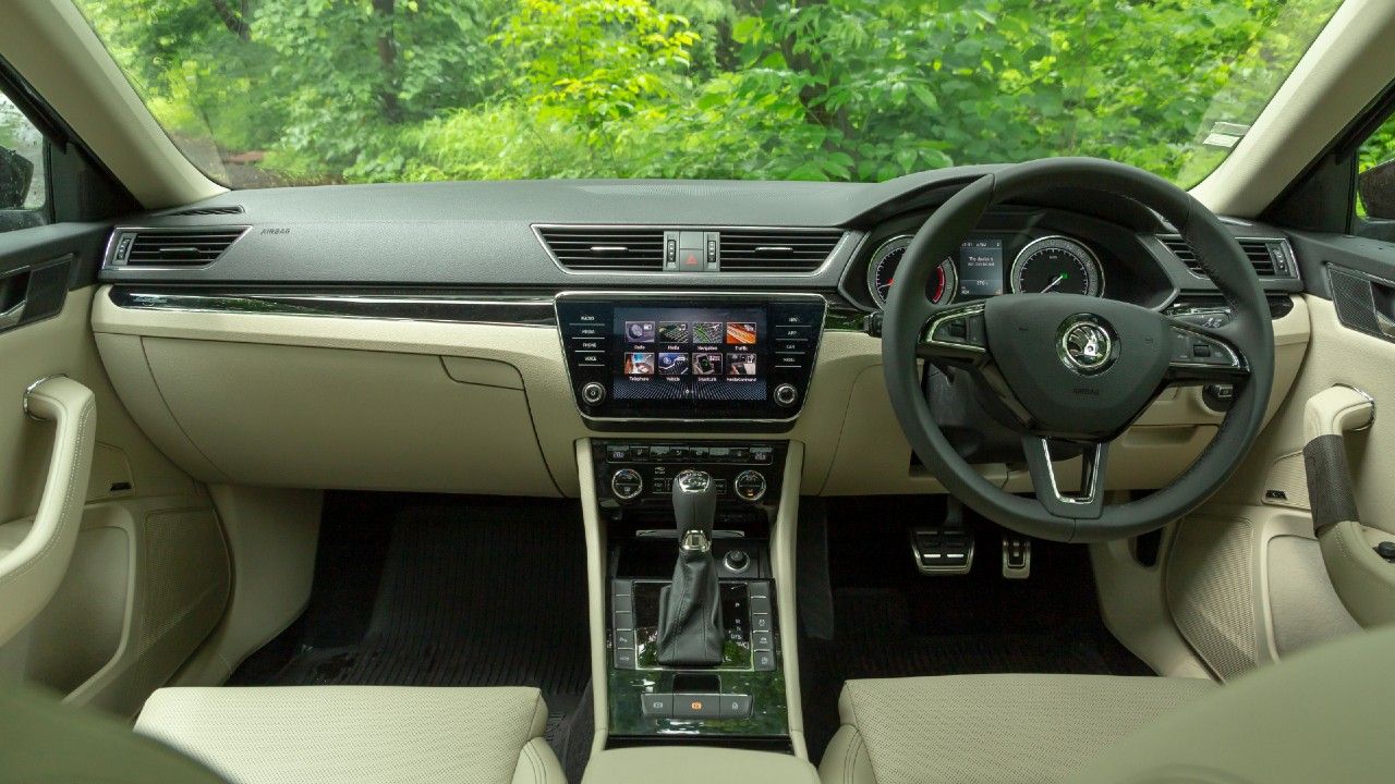 2020 Skoda Superb Facelift Interior Dashboard