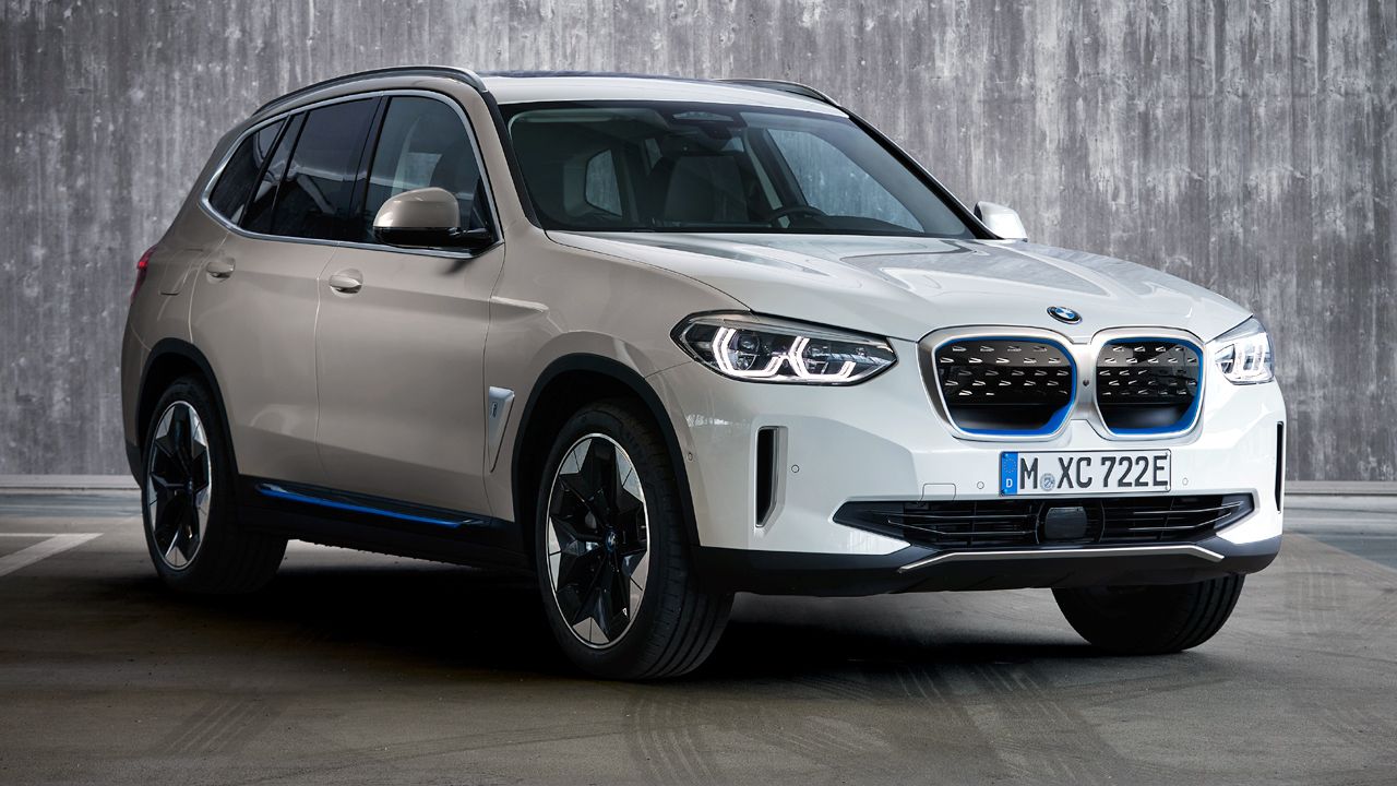 New BMW IX3 Front Quarter Static