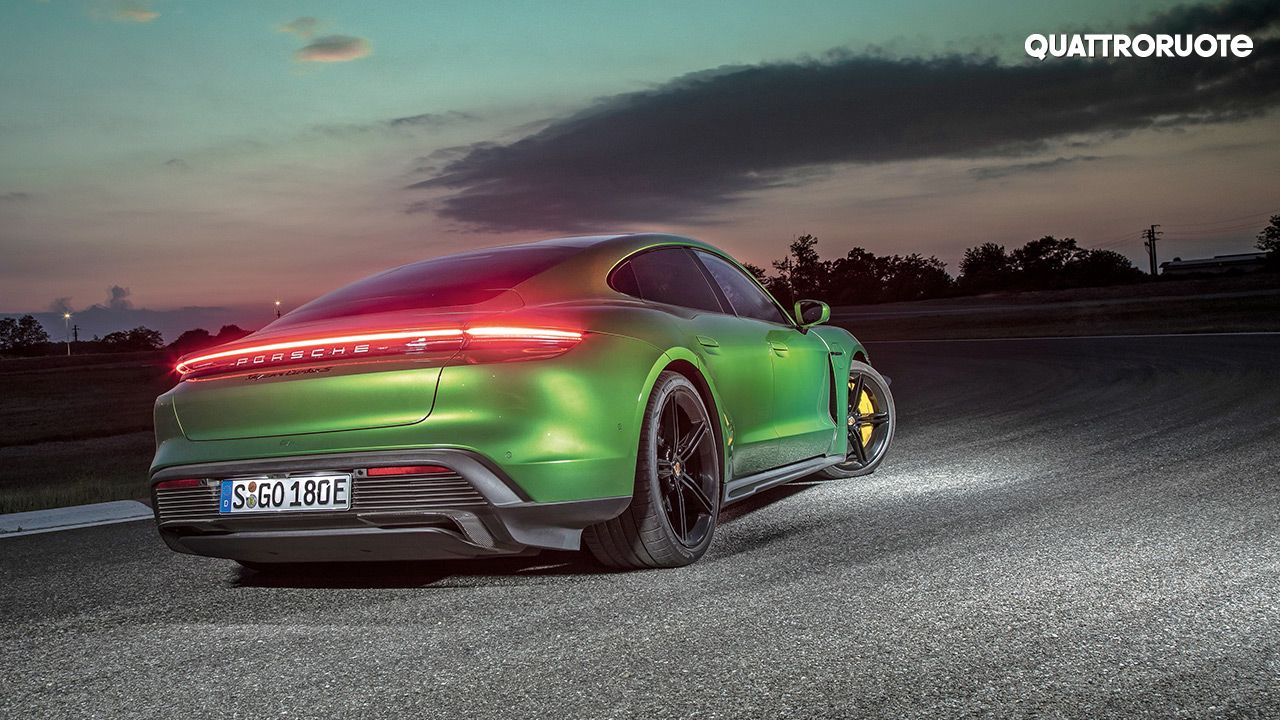 Porsche Taycan Rear End