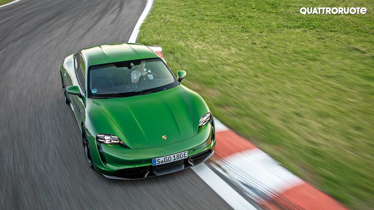 Porsche Taycan Track Test