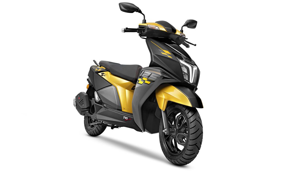 TVS NTORQ 125 Race Edition Yellow Black