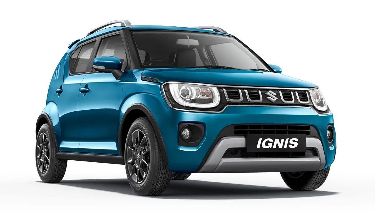 Maruti Suzuki Ignis Right Side and Front View Maruti Suzuki Ignis Right Side and Front View