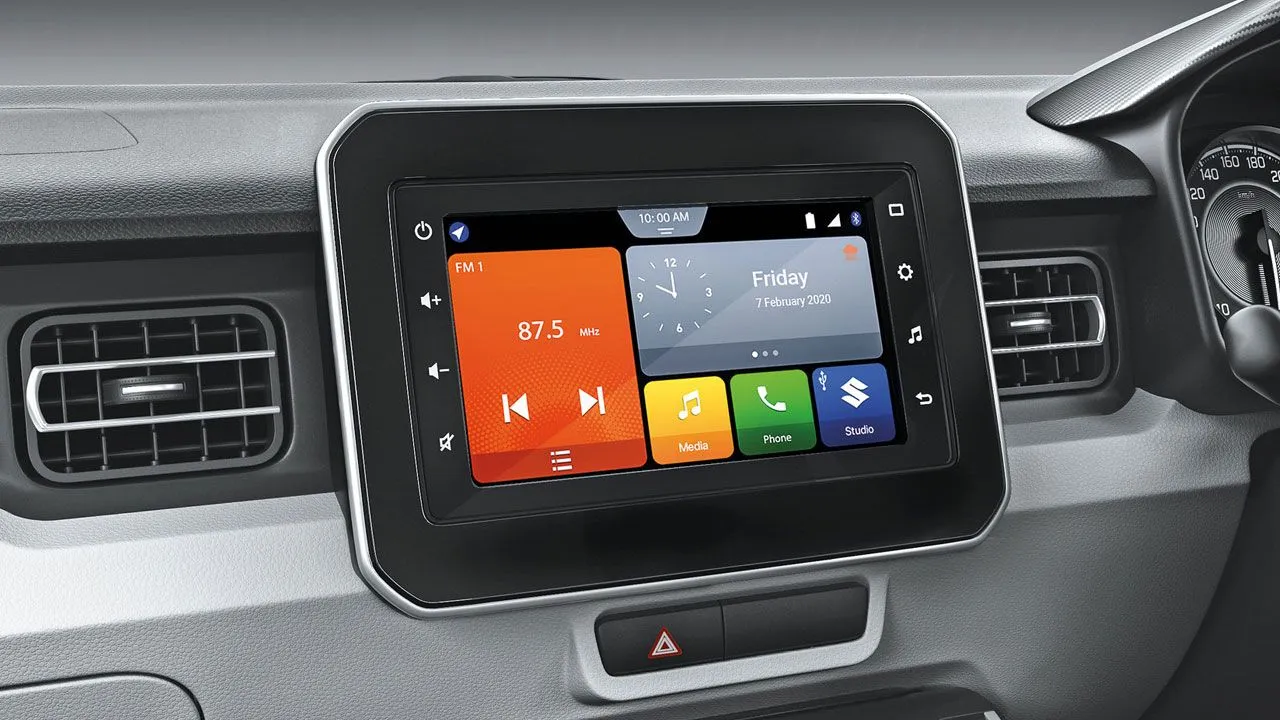 Maruti Suzuki Ignis Smartplay Studio Infotainment