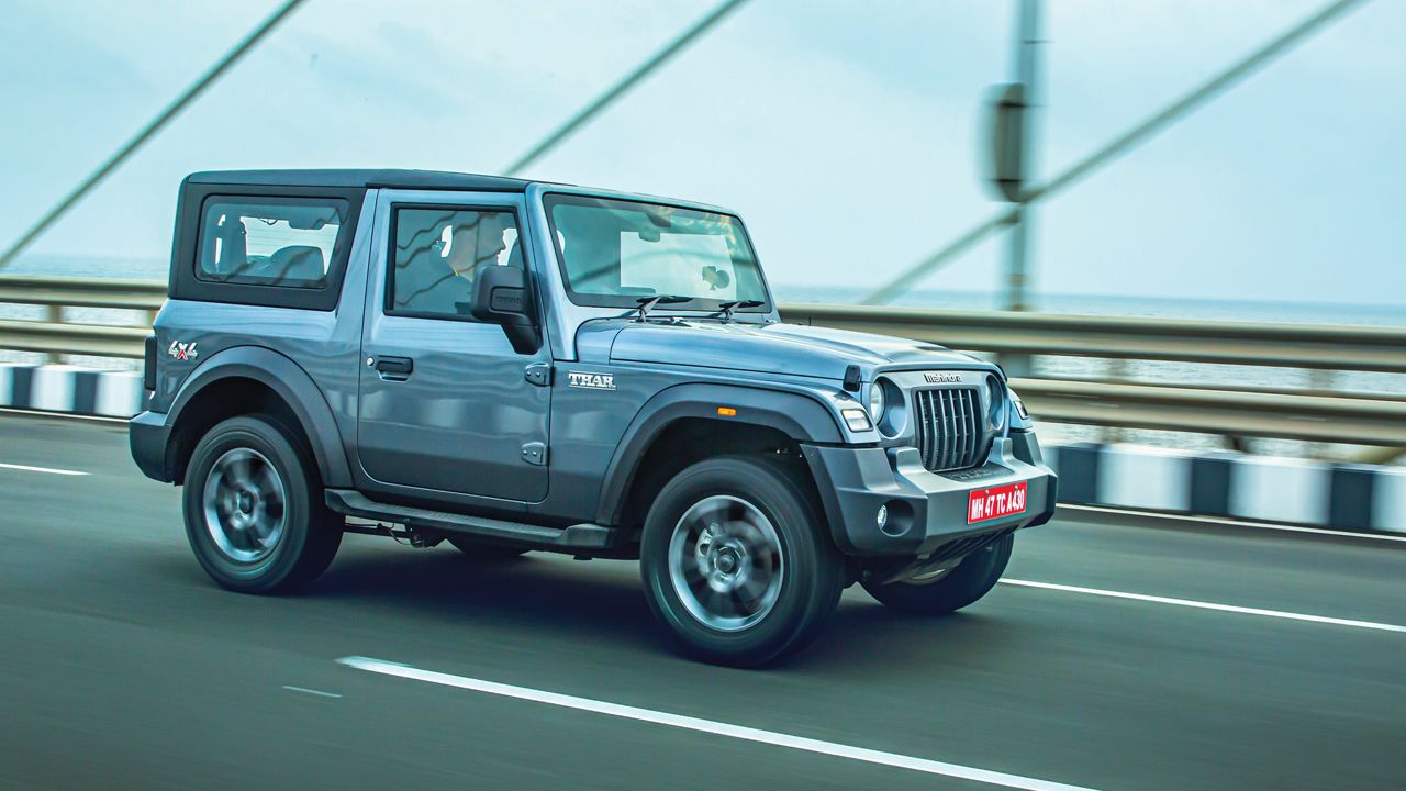 Mahindra Thar Side View Mahindra Thar Side View