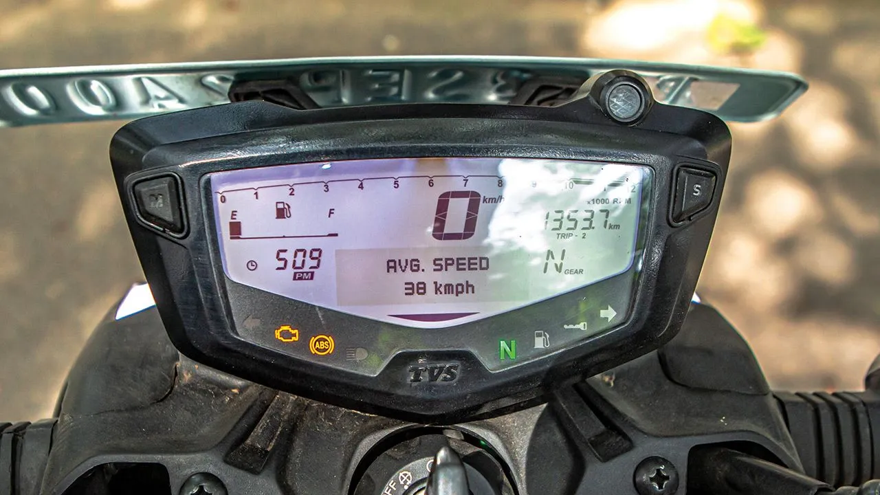 tvs apache rtr 200 4v instrument cluster