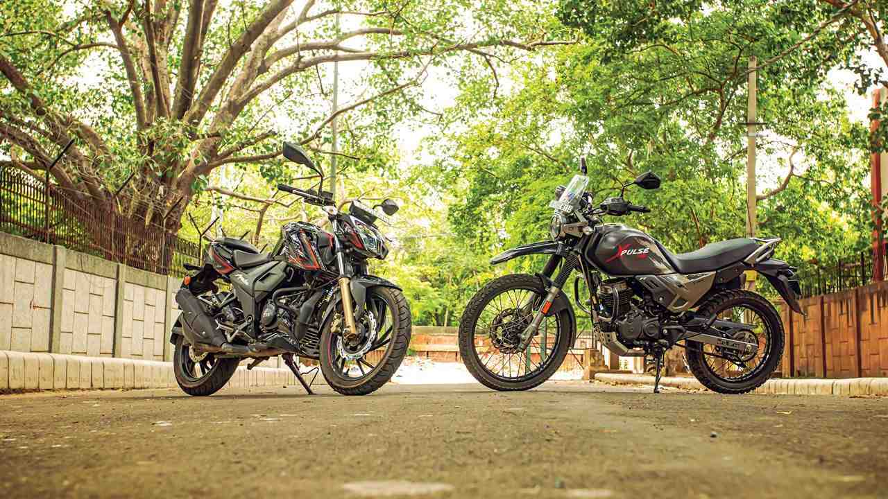 Tvs Apache Rtr 200 4v Vs Hero Xpulse 2001