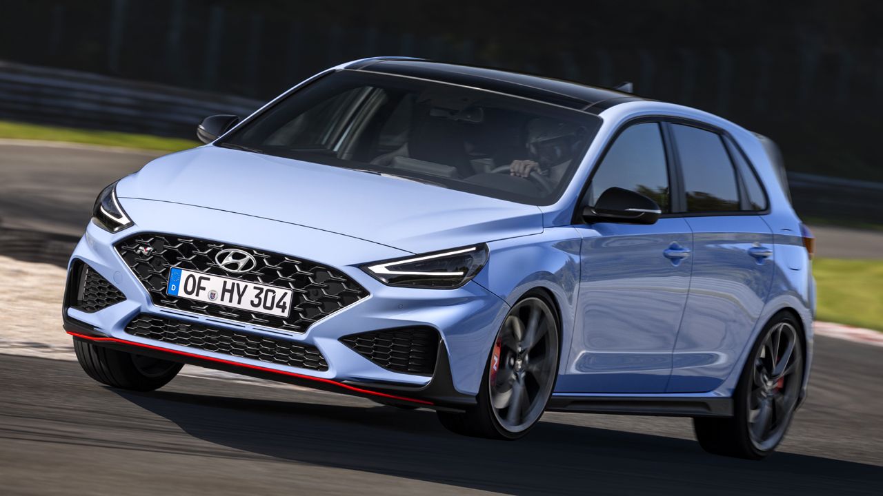 2021 Hyundai I30 N Motion Front Quarter