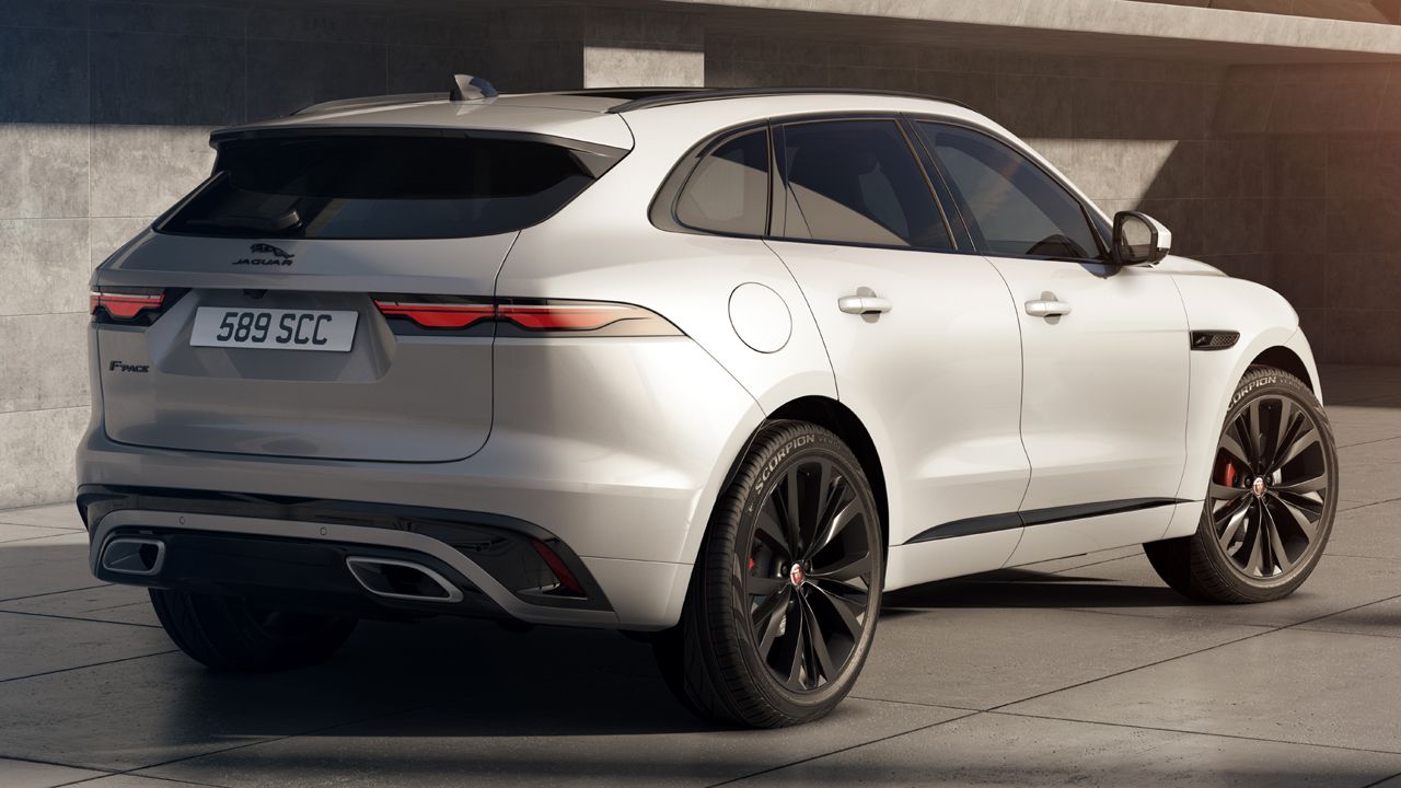 2021 Jaguar F PACE Rear Quarter Static