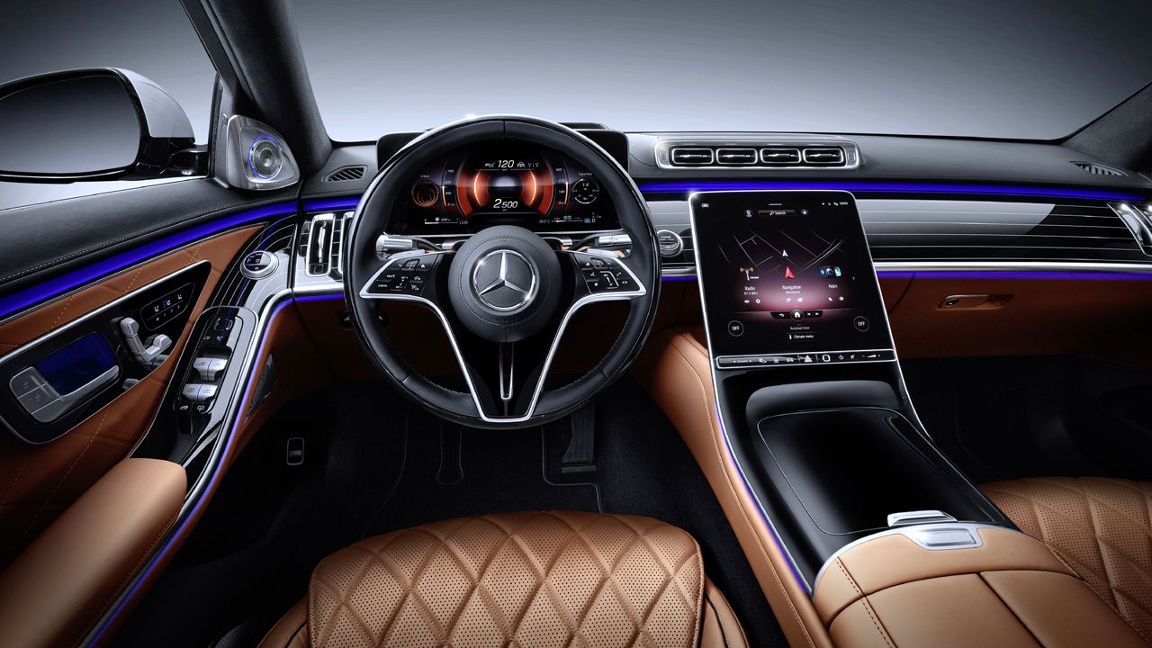 2021 Mercedes Benz S Class Dashboard