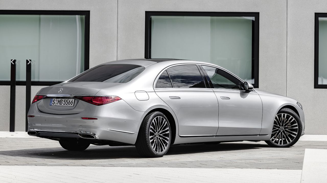 2021 Mercedes Benz S Class Rear Quarter Static
