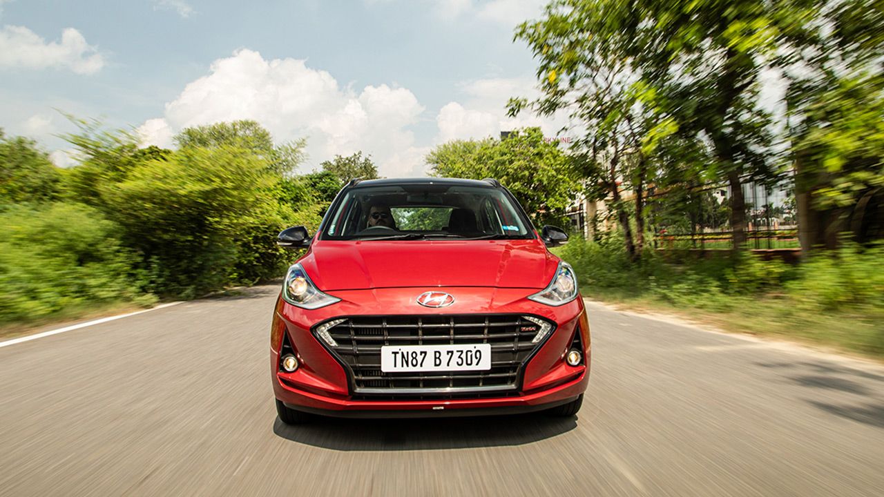 Hyundai Grand i10 Turbo front