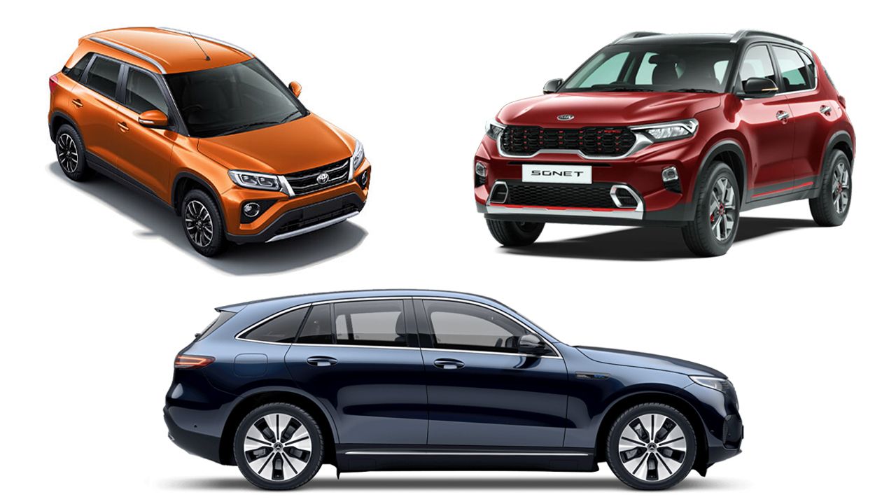 SUVs Launching In September 2020 Kia Sonet Toyota Urban Cruiser And Mercedes EQC